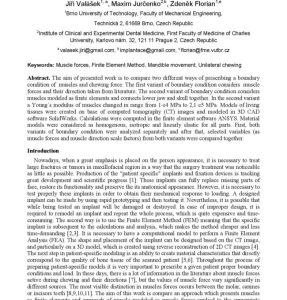 Comparative study of two different types of human mandible boundary conditions used in finite element calculations